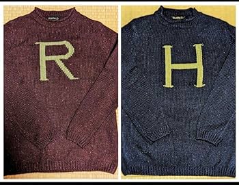 ハリーポッター ロンのセーター (公式商品) ロンの『R』のセーター、ハリーの『H』のセーター ロンのママの